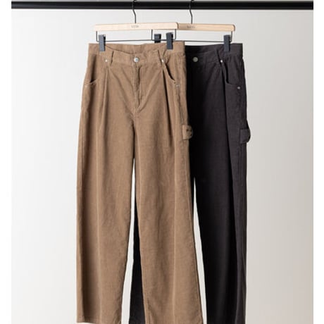 【YENN】[Y263-31098] WASHED CORDUROY PT