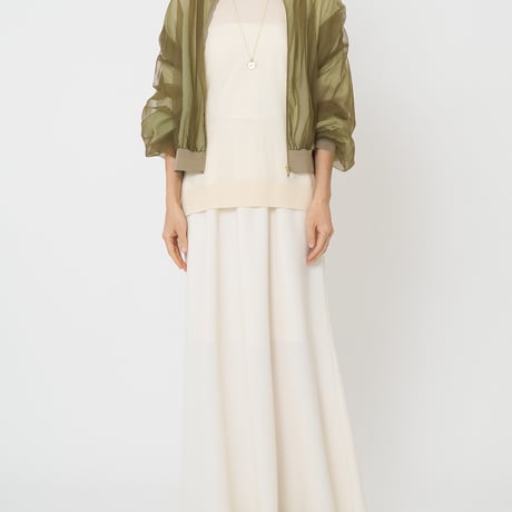 【CHIGNON】[2561-028BZ] ｻﾏｰﾒｯｼｭ麻混ﾊﾞｲｱｽSK