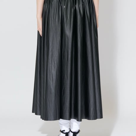 【CHIGNON】[2764-038KK] ﾌｪｲｸﾚｻﾞｰﾀｯｸSK（ﾌﾞﾗｯｸﾜﾝｶﾗｰ）