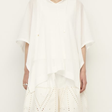 【CHIGNON】[1262-305KK] ｼｱｰﾒｯｼｭﾎﾟﾝﾁｮTOPS
