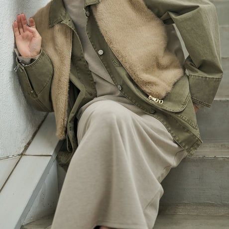 【CHIGNON】[4964-008MK] ﾌｪｲｸﾌｧｰﾄﾞｯｷﾝｸﾞﾍﾞｽﾄ