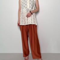【CHIGNON】[1652-206BZ] ﾚｰｽﾐｯｸｽBL