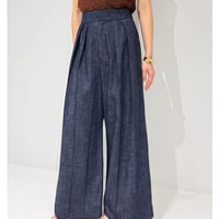 【Mewl】[M262-33076] ﾘﾈﾝﾃﾞﾆﾑﾜｲﾄﾞPT（インディゴ）