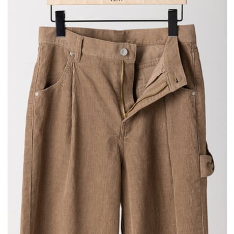 【YENN】[Y263-31098] WASHED CORDUROY PT