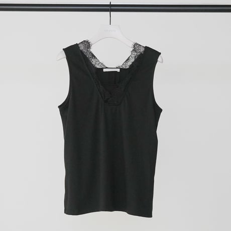 【CHIGNON】[8564-087NH] ｽｶﾗﾚｰｽﾚｲﾔｰﾄﾞﾀﾝｸ