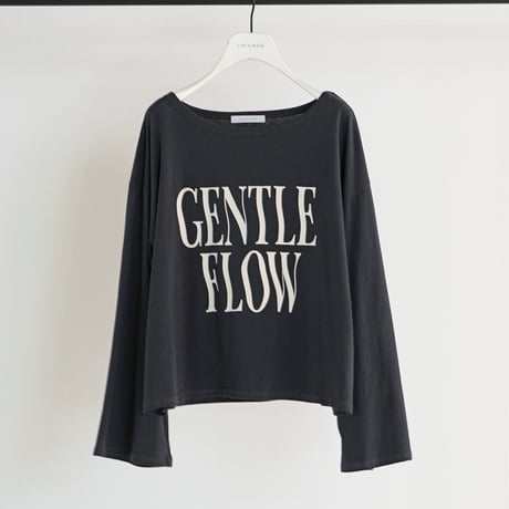 【CHIGNON】[8461-103KK] ”FLOW”ｳｪｲﾌﾞﾛｺﾞTee