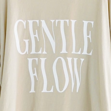 【CHIGNON】[8461-103KK] ”FLOW”ｳｪｲﾌﾞﾛｺﾞTee