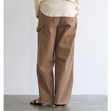 【YENN】[Y263-31098] WASHED CORDUROY PT