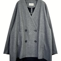 【CHIGNON】[7855-202KK] Wﾌｪｲｽｼﾞｬｰｼﾞｺｰﾄ