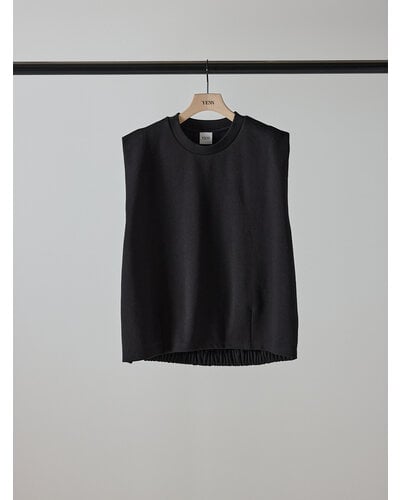 YENN】[Y253-81077] SLEEVELESS SWEAT PO | CUTE D