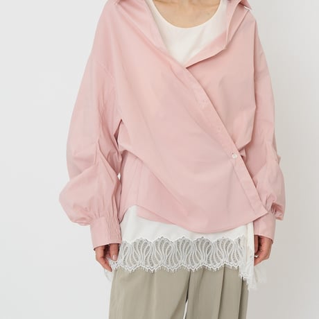 【CHIGNON】[1261-017KK] ﾀｯｸﾎﾞﾘｭｰﾑｽﾘｰﾌﾞSH
