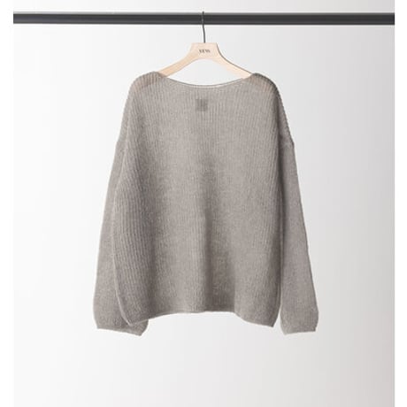 [Y263-91101] SHEER MOHAIR KNIT PO