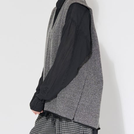 【CHIGNON】[1864-064YM] ﾊﾞｯｸﾀｯｸﾂｨｰﾄﾞﾍﾞｽﾄ