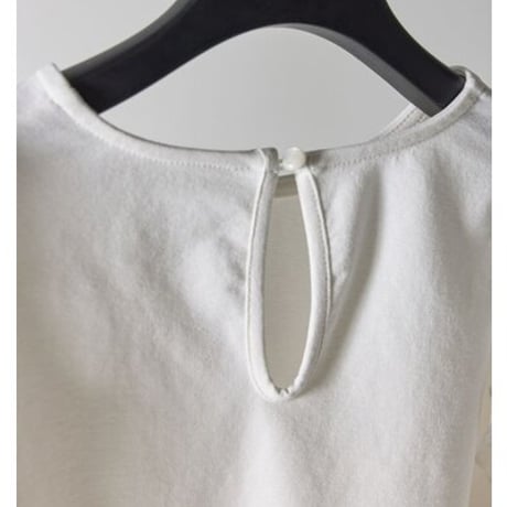 【Mewl】[M262-88090] 袖ｺﾝｼｬｽTOPS