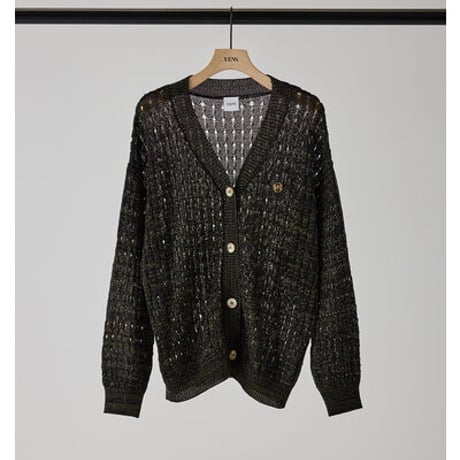 【YENN】[Y262-92062] OPENWORK KNIT CD