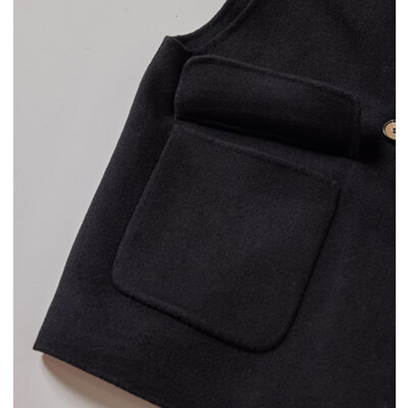 トップス YENN DOUBLE FACE KNIT VEST YENN】DOUBLE FACE KNIT VEST_240418002550 | EGAM
