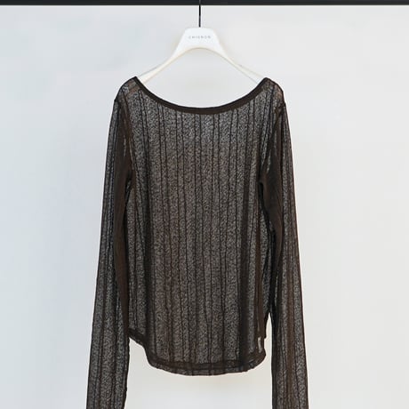 【CHIGNON】[8961-001KK] STPﾁｭｰﾙTOPS