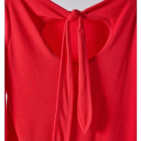 【Mewl】[M261-87023] ﾗﾒﾘﾌﾞﾊﾞｯｸﾘﾎﾞﾝTOPS