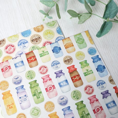 牛乳瓶蓋　192枚★コレクションアルバム入り 牛乳瓶蓋 192枚☆コレクションアルバム入り 牛乳瓶蓋 192枚