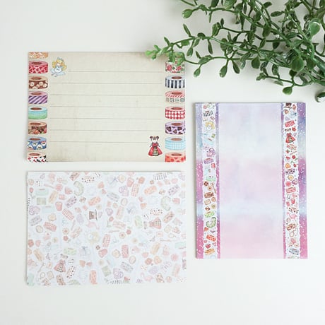 Maskingtape in Wonderland☆ミニメモセット