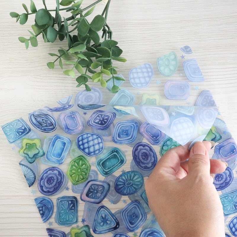 星空ドロップ☆A4サイズクリアファイル | Atelier PONTA