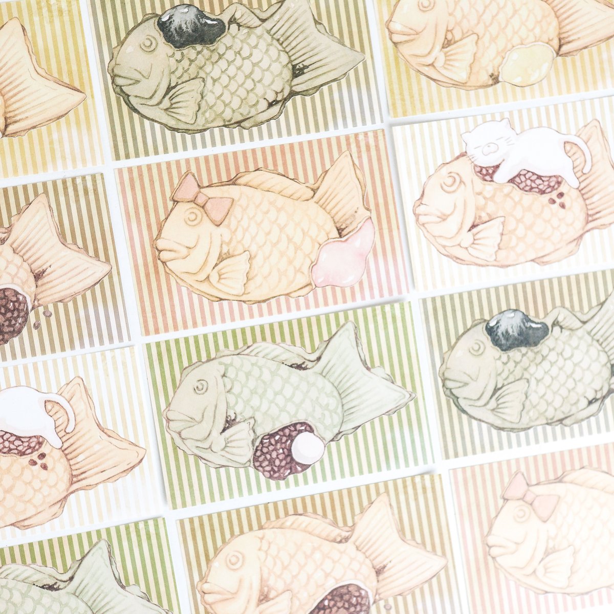かじられ鯛焼き☆ミニメモセット | Atelier PONTA かじられ鯛焼き☆ミニメモセット | Atelier PONTA