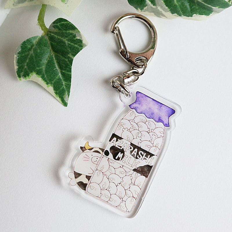 牛乳　スクイーズ　キーホルダー スクイーズ キーホルダー/ウサビッチ : バイヤーズネットクラブ2