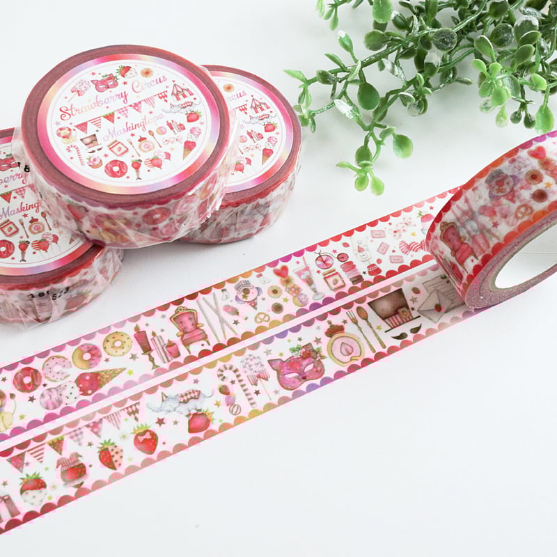 Strawberry Circus☆マスキングテープ | Atelier PONTA