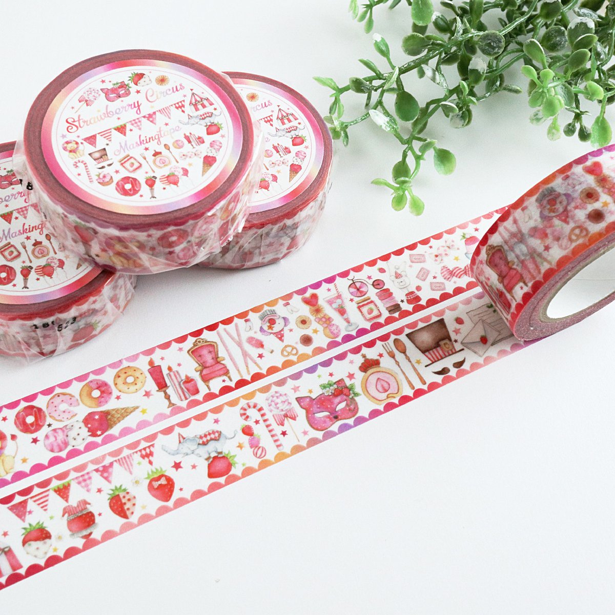 Strawberry Circus☆マスキングテープ | Atelier PONTA