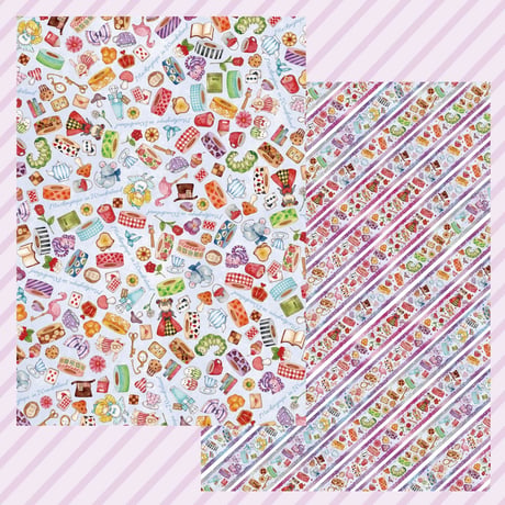 Maskingtape in Wonderland☆A4デザインペーパー