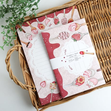 Strawberry Spoon☆レターセット