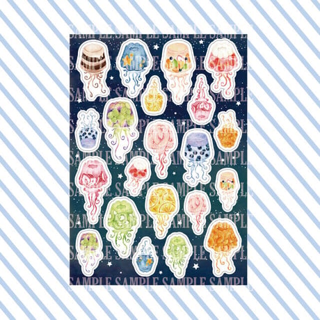 Jellyfish☆シール