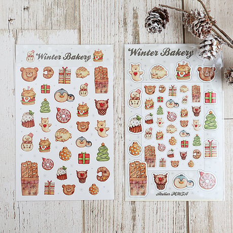 WINTER BAKERY☆シール
