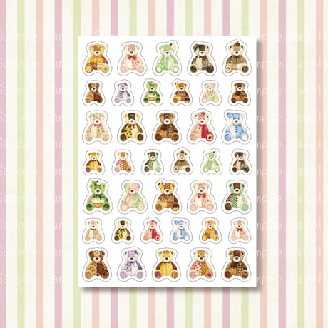 ⁡Sweety Teddy Bear☆シール