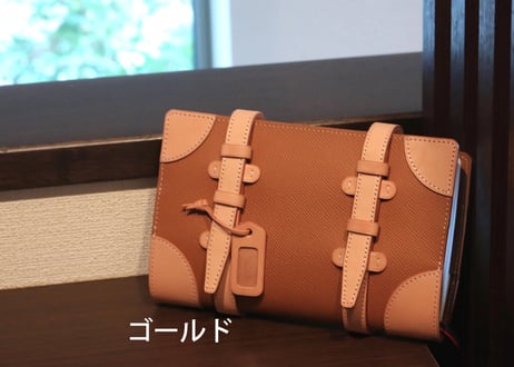 【～7月末 1000円OFF中】レトロなトランク風の手帳カバー WONDER TRUNK =ワンダートランク=　ジブン手帳mini（B6スリム）対応サイズ