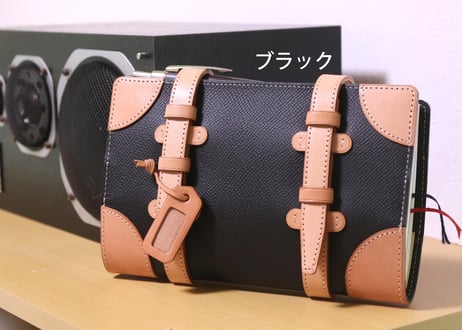 【～7月末 1000円OFF中】レトロなトランク風の手帳カバー WONDER TRUNK =ワンダートランク=　ジブン手帳mini（B6スリム）対応サイズ