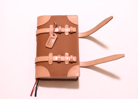 【～7月末 1000円OFF中】レトロなトランク風の手帳カバー WONDER TRUNK =ワンダートランク=　ジブン手帳mini（B6スリム）対応サイズ