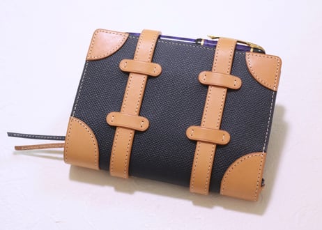 【カラバリあり】レトロなトランク風の手帳カバー　A6（ほぼ日手帳オリジナル）サイズ