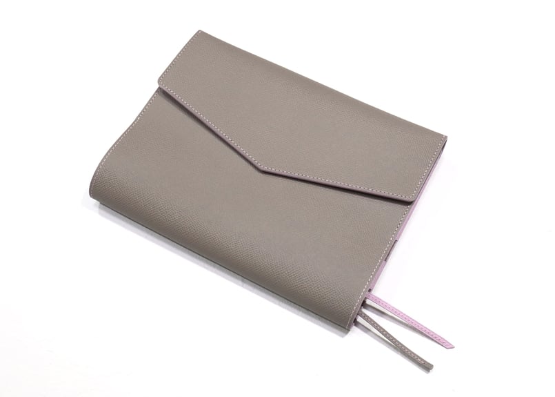 手帳カバー［A5/ほぼ日手帳カズンサイズ］T845 グレージュ/ピンク