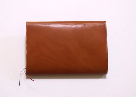 手帳カバー［ジブン手帳(A5スリム)サイズ］栃木レザー ブラウン　T869