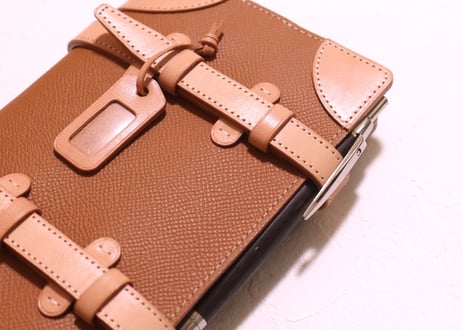 【～7月末 1000円OFF中】レトロなトランク風の手帳カバー WONDER TRUNK =ワンダートランク=　ジブン手帳mini（B6スリム）対応サイズ