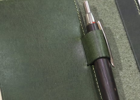 手帳カバー［B6サイズ］T887　ヌメ革 グリーン