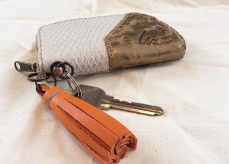 Coin purse with key