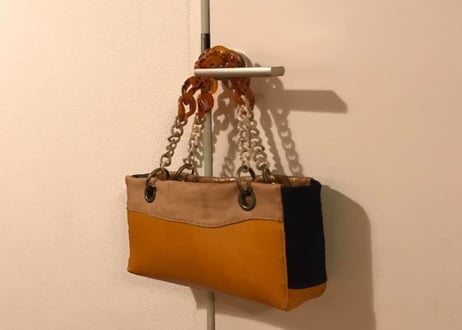 handbag with Italian beads of chain