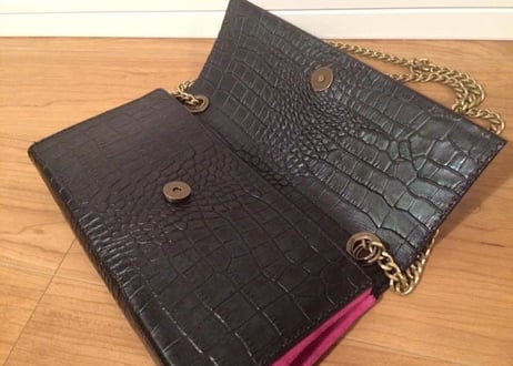 Clutch and Shoulder 2way bag　＃chain type