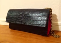 Clutch and Shoulder 2way bag　＃chain type