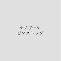 初回限定価格　SVナノブーケ　ピアストップ（アメリカンタイプ用）