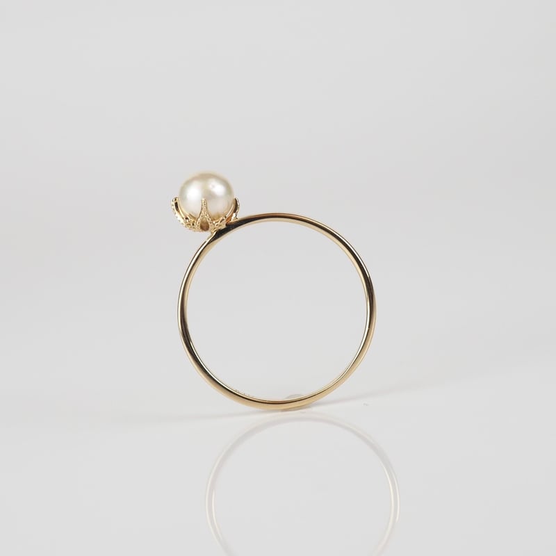 オーダー受注 Nano Bouquet ナノブーケリング アコヤパール | MARUU 