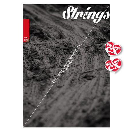 Cyclocross Photo-Zine "Strings"  season '15-'16【ステッカー付き】