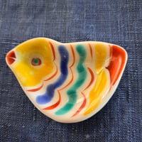 赤地健・ぐい吞み、九谷焼 赤地陶房、金沢 | Bi's Japanese Gifts